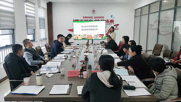 芝人堂泰山赤灵芝良种选育项目顺利通过验收